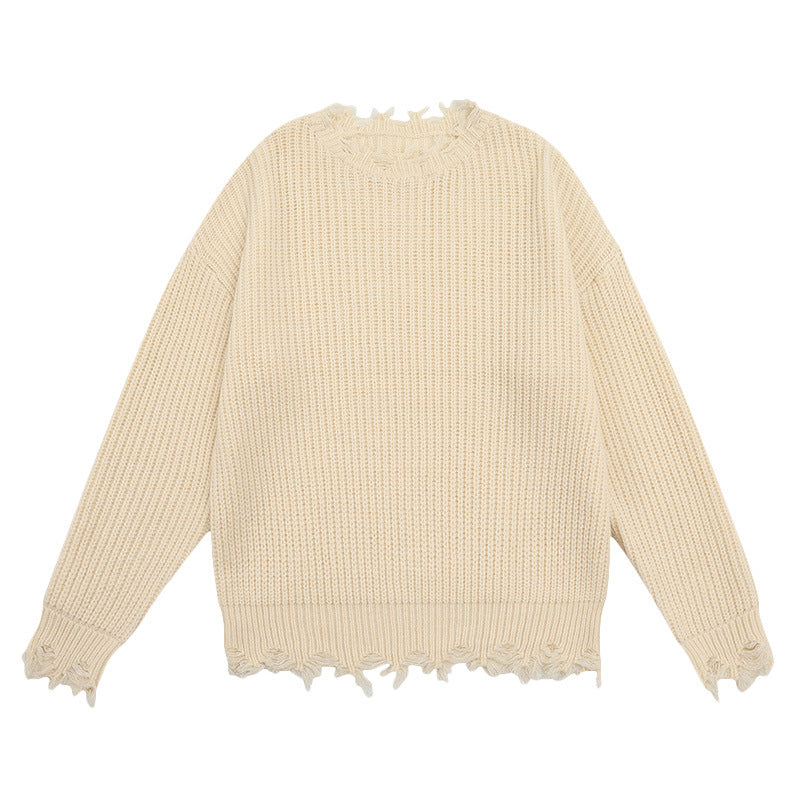 Oversized Ruige Gebreide Trui